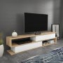 HANAH HOME TV polica Cortez Oak White - slika 3