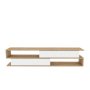 HANAH HOME TV polica Cortez Oak White - slika 1