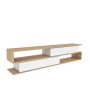 HANAH HOME TV polica Cortez Oak White - slika 5