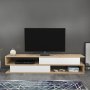 HANAH HOME TV polica Cortez Oak White - slika 2
