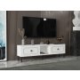 HANAH HOME TV polica Vonte White Silver - slika 3