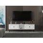 HANAH HOME TV polica Vonte White Silver - slika 2