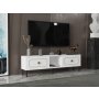 HANAH HOME TV polica Vonte White Gold - slika 3