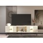 HANAH HOME TV polica Portes White Gold - slika 2