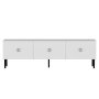 HANAH HOME TV polica Lagho White Silver - slika 1