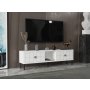 HANAH HOME TV polica Keary White Silver - slika 3