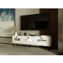 HANAH HOME TV polica Ikeda White Silver - slika 3