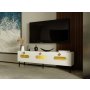 HANAH HOME TV polica Ikeda White Gold - slika 3