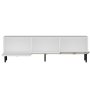 HANAH HOME TV polica Ikeda White Gold - slika 4