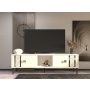 HANAH HOME TV polica Frede White Silver - slika 2