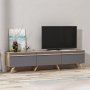 HANAH HOME TV polica Amsterdam Anthracite - slika 2