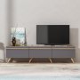HANAH HOME TV polica Amsterdam Anthracite - slika 1