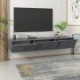 HANAH HOME TV polica Artemis Anthracite - slika 4