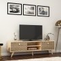 HANAH HOME TV polica Newyork Sapphire Oak - slika 3