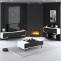 HANAH HOME TV polica Force Black White - slika 3