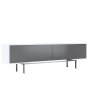 HANAH HOME TV polica Force Anthracite White Silver - slika 1