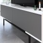HANAH HOME TV polica Force Anthracite White Black - slika 5