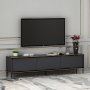 HANAH HOME TV polica Imaj Anthracite - slika 3