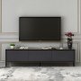 HANAH HOME TV polica Imaj Anthracite - slika 2
