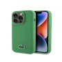 APPLE LACOSTE MAGSAFE maska za iPhone 15 Pro WOVEN LOGO GREEN LCHMP15LPVCN - slika 1