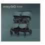 EUROCART Kolica za blizance Easy go echo sage - slika 2
