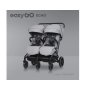 EUROCART Kolica za blizance Easy go echo cloudy - slika 2