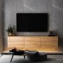 HANAH HOME TV polica Neon Illuminated Atlantic Pine - slika 5