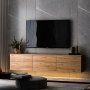 HANAH HOME TV polica Neon Illuminated Atlantic Pine - slika 2