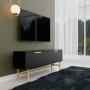 HANAH HOME TV polica Nero 4030 - slika 5