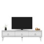 HANAH HOME TV polica Ponny White Silver - slika 5