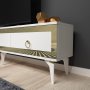 HANAH HOME TV polica Ponny White Gold - slika 4
