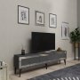 HANAH HOME TV polica Ponny Anthracite Silver - slika 3