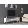 HANAH HOME TV polica Karya White Silver - slika 3
