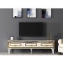 HANAH HOME TV polica Karya White Gold - slika 2