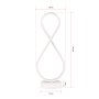 OPVIQ Stona lampa Degas White White Light - slika 5