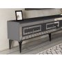 HANAH HOME TV polica Karya Anthracite Silver - slika 4