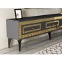 HANAH HOME TV polica Karya Anthracite Gold - slika 3
