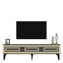 HANAH HOME TV polica Karya Anthracite Gold - slika 4