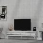 HANAH HOME TV polica Ipek White Silver - slika 3