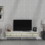 HANAH HOME TV polica Ipek White Gold - slika 2