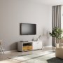 HANAH HOME TV polica Pao White Oak - slika 2