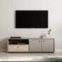 HANAH HOME TV polica Pao Grey Travertine - slika 3