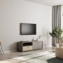 HANAH HOME TV polica Pao Grey Travertine - slika 2
