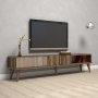 HANAH HOME TV polica Milan Walnut 11 - slika 3