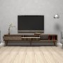 HANAH HOME TV polica Milan Walnut 11 - slika 4