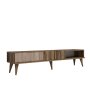 HANAH HOME TV polica Milan Walnut 11 - slika 1