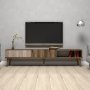 HANAH HOME TV polica Milan Walnut 11 - slika 2