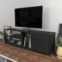 HANAH HOME TV polica Oneida Black Anthracite - slika 3