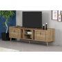 HANAH HOME TV polica Rudy v2 Walnut - slika 3