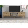 HANAH HOME TV polica Rudy v2 Walnut - slika 2